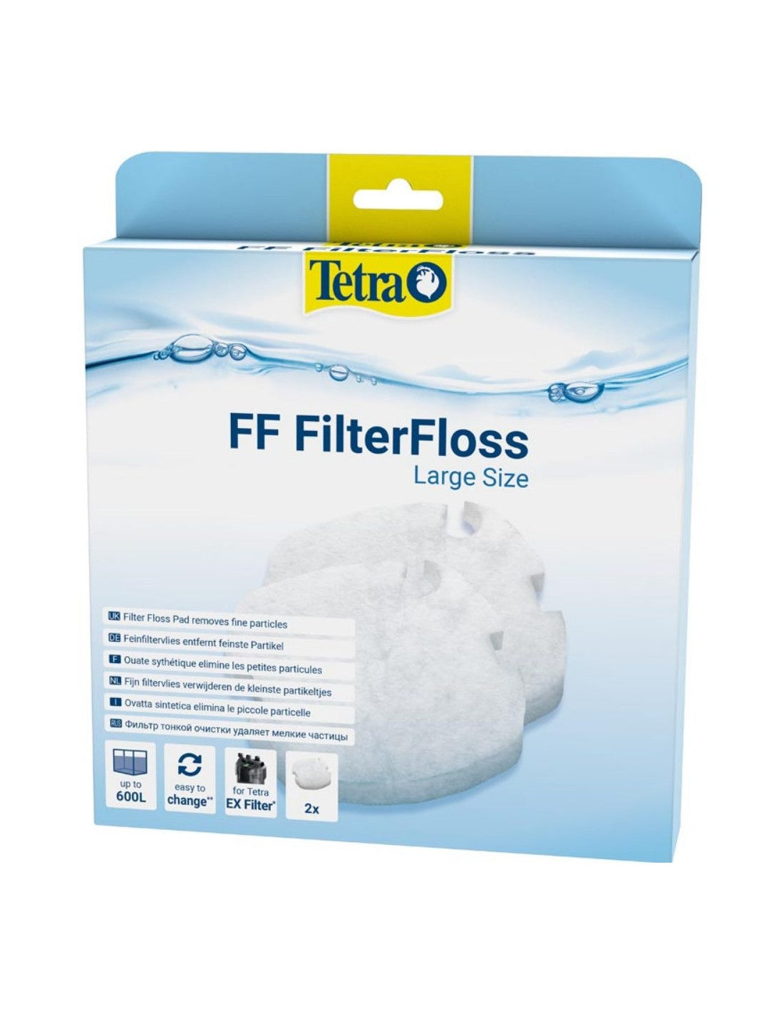 Tetra FF FilterFloss L Ricambio per Filtro EX 1200/1200Plus Tetra FF FilterFloss L Ricambio per Filtro EX 1200/1200Plus